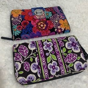 Vera Bradley Wallet 2 Pack